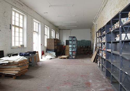 Empty DOS print store at BECM