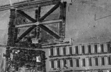 Aerial image of British barracks in Tehran